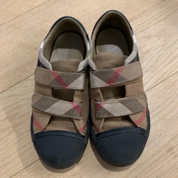 Burberry Other - Boys Burberry Strap Sneakers